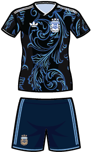 Argentina away kit