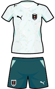 Austria away kit