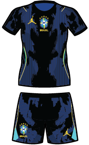 Brazil away kit