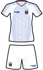 Cape Verde away kit
