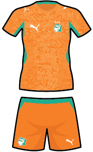 Cote d'Ivoire home kit