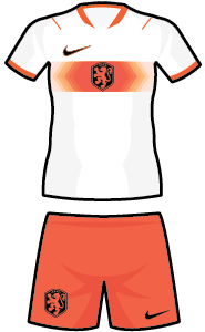 Netherlands away kit