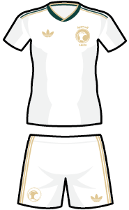 Saudi Arabia away kit