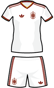 Spain away kit